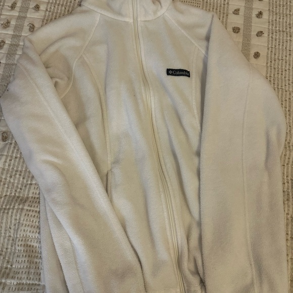 Columbia Ivory Fleece Jacket - Picture 1 of 5